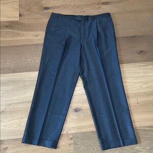 Corneliani Virgin Wool Mens Trouser Size 38x30 Dress Pants